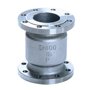 H42W不鏽(xiù)鋼立式止回閥(fa)