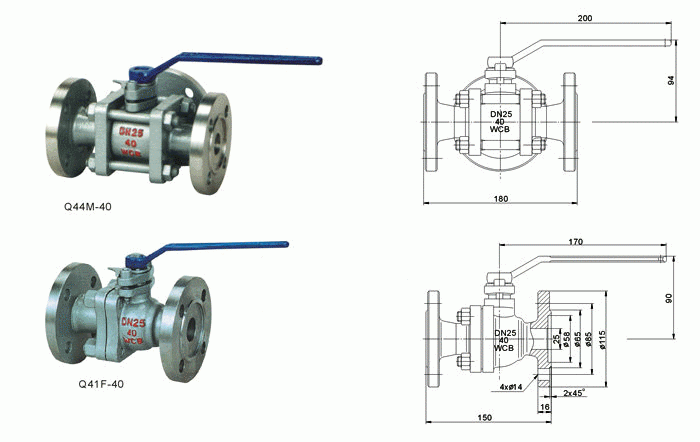 焦(jiāo)爐專用球閥Q44M
